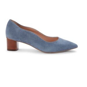 Cole Haan Size 10B Point Toe Blue Suede Pumps Heels
